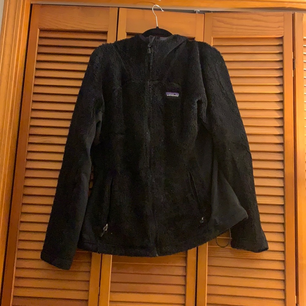 fleece hooded jacket